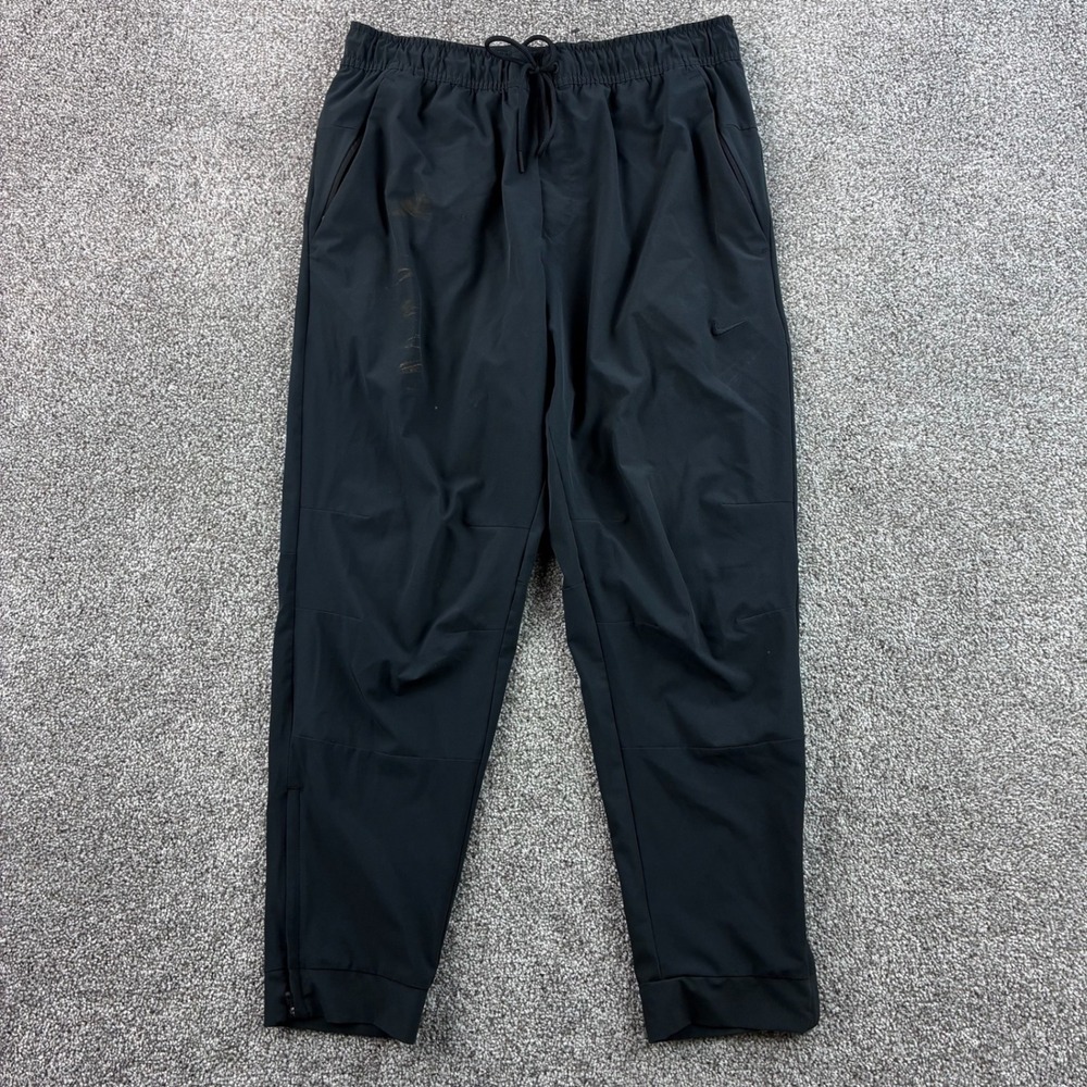 Nike Dri-FIT Jogger Pants Mens Large Black Athletic Training Track Pants